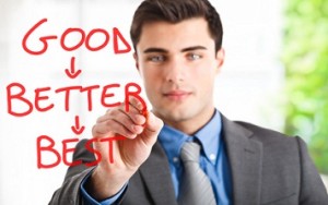 Good, better, best